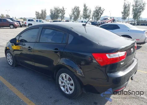 2014 Kia Rio Lx из США, поврежденный, VIN KNADM4A30E6407386